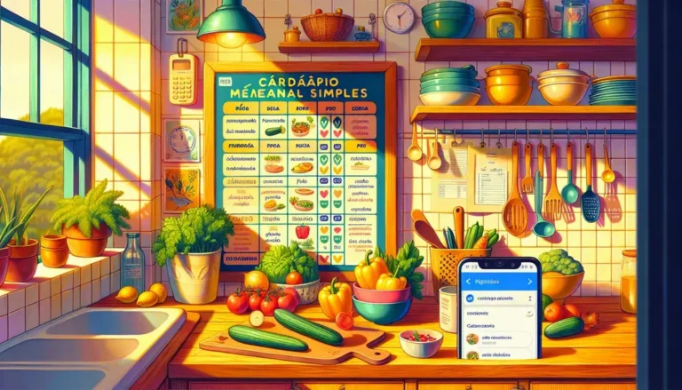 Cardápio Semanal Simples: 30 Ideias Práticas para Organizar Refeições